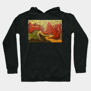 In a whirl in the the woods. Hoodie